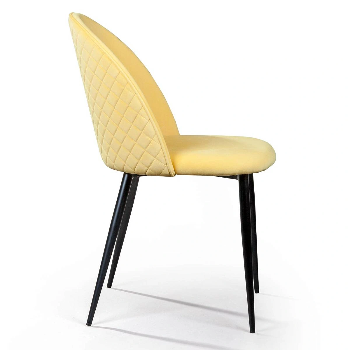 Стул Marcus, бархат желтый изображение Стул Marcus, бархат желтый фото