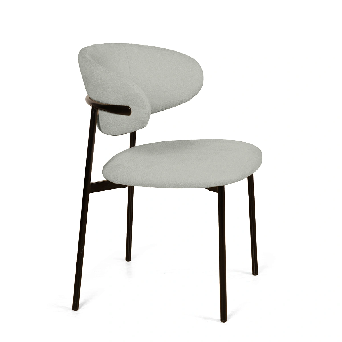 Стул Адель, комплект (2 шт), шенилл Reef silver фото