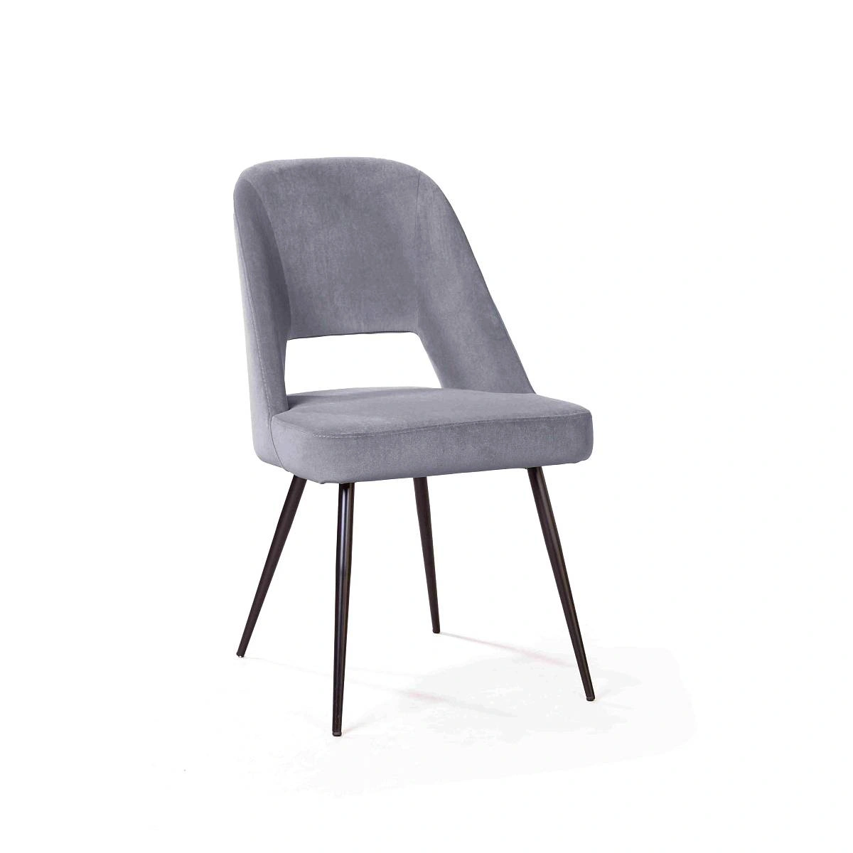 Стул Dante, бархат антрацит изображение Стул Dante, бархат антрацит фото