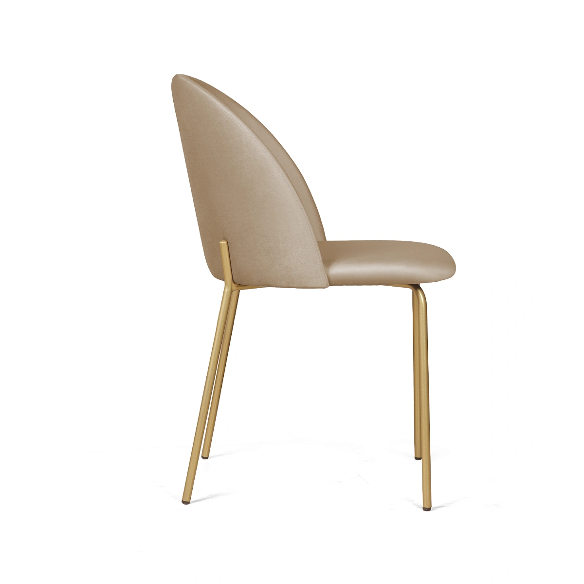 Стул Nord, комплект (2 шт), бархат бежевый 05 / опора золото фото