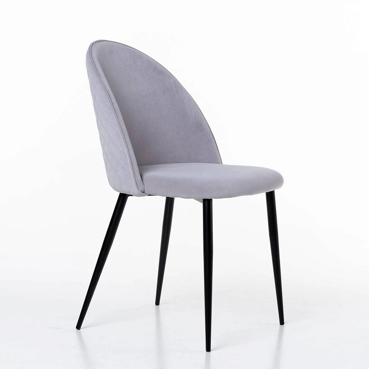 Стул Marcus, бархат серый изображение Стул Marcus, бархат серый фото