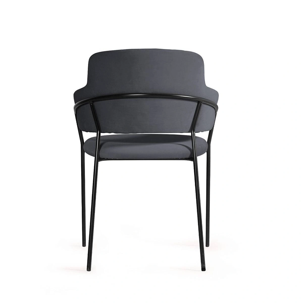 Стул Breeze, бархат серый 27 фото