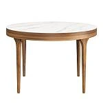 Стол круглый Bellini 110, керамика матовая