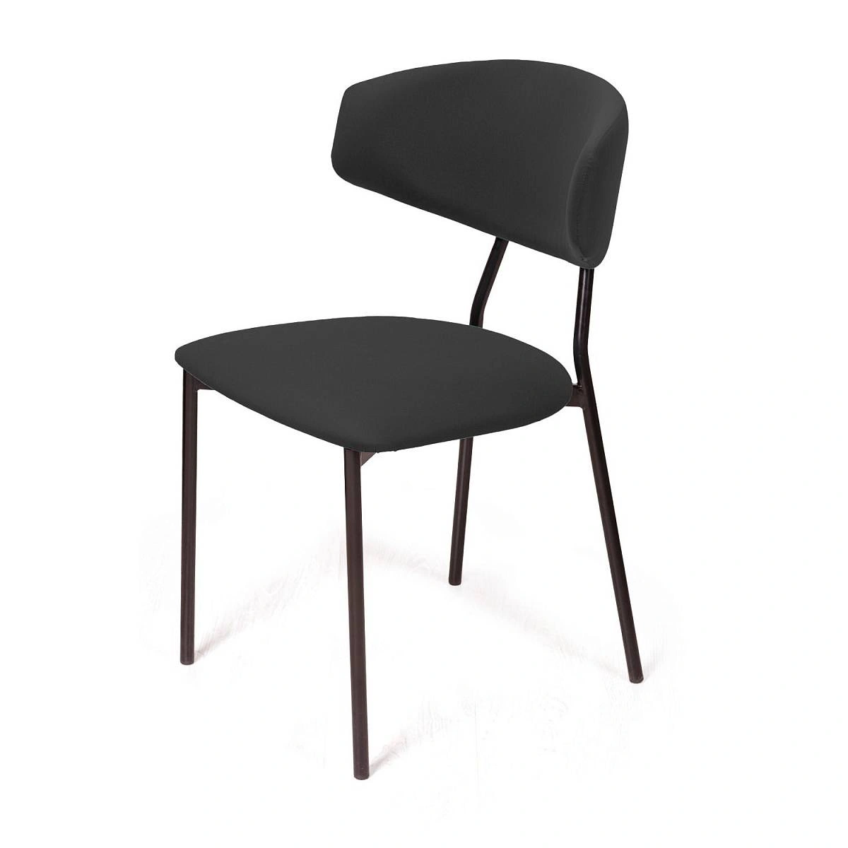 Стул Brad, бархат антрацит 14 фото