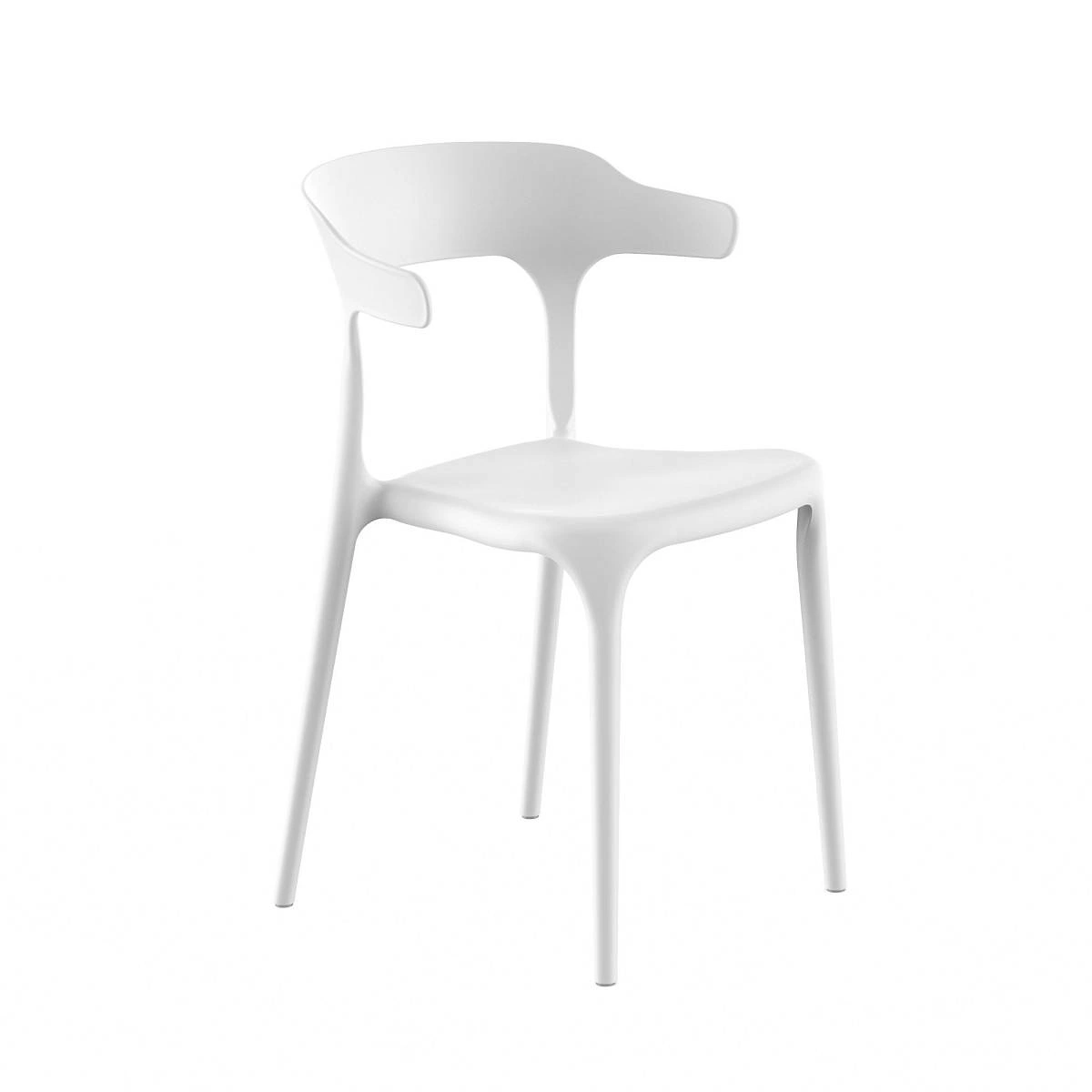 Стул Leo (RUS), комплект (4 шт), пластик светло-серый изображение Стул Leo (RUS), комплект (4 шт), пластик светло-серый фото