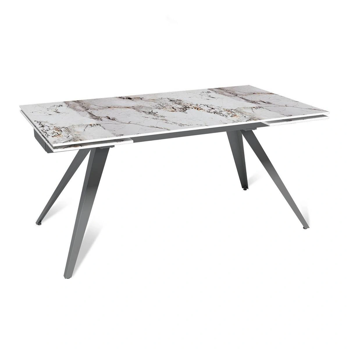 Стол раскладной Asti (160+40+40), керамика глянцевая Top Pandora фото