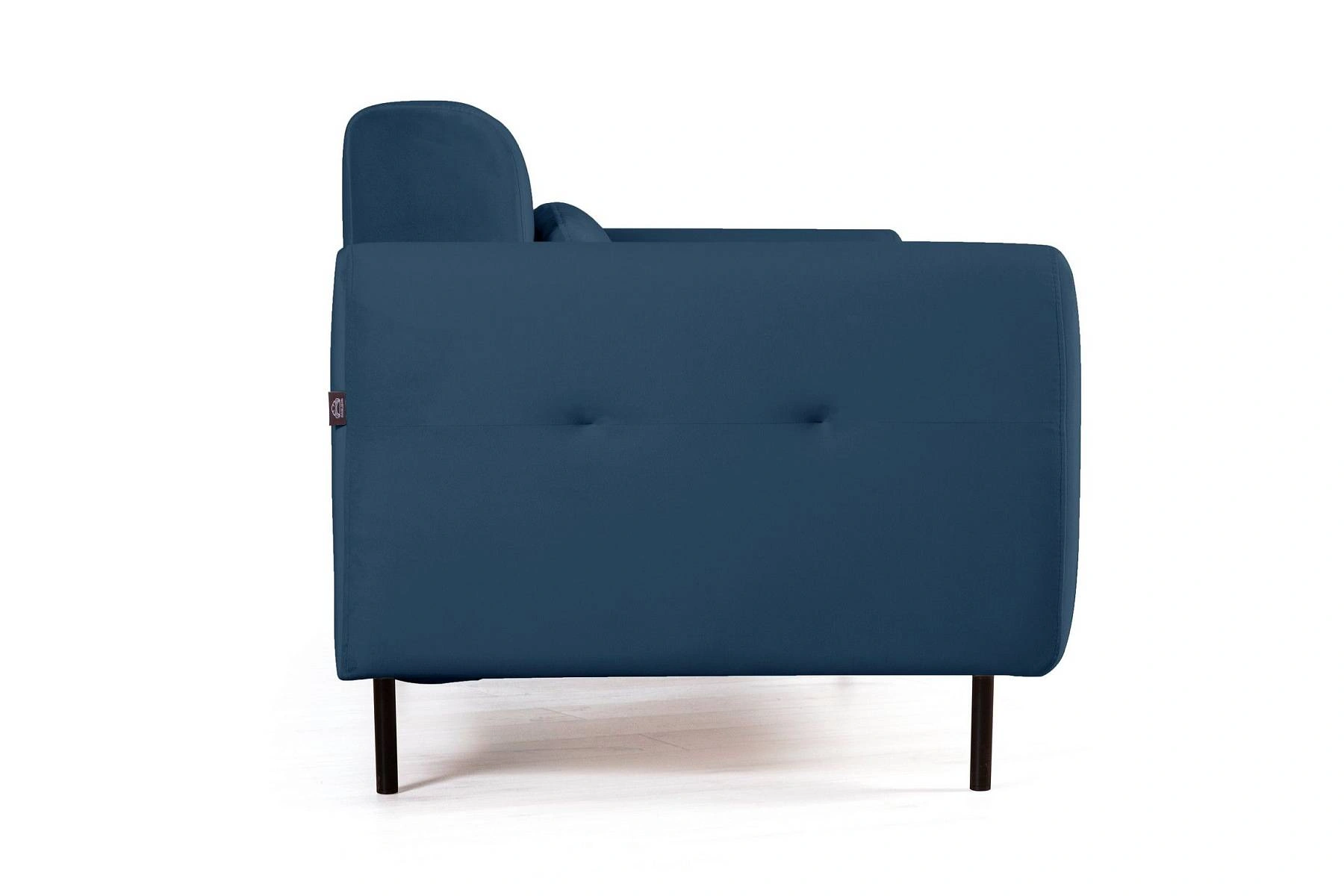 Siena диван-кровать прямой с подлокотниками, бархат синий 29 изображение Siena диван-кровать прямой с подлокотниками, бархат синий 29 фото