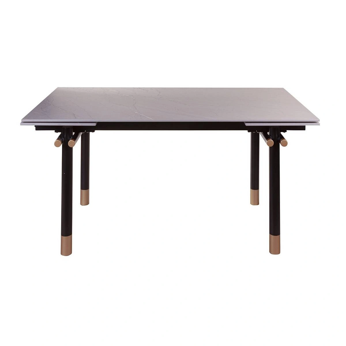 Стол обеденный Trump (160+40+40), керамика серая изображение Стол обеденный Trump (160+40+40), керамика серая фото