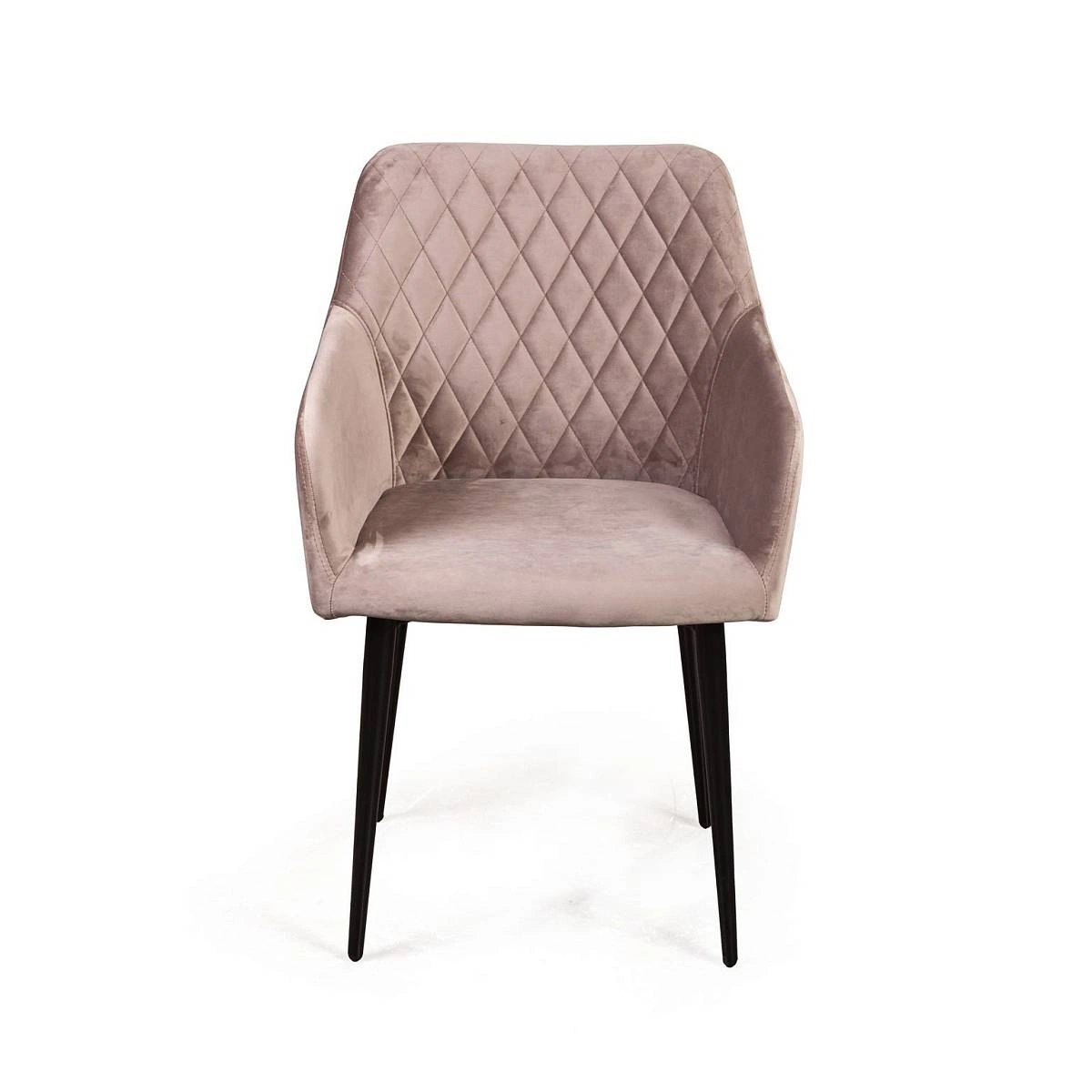 Стул с подлокотниками Robert, бархат бежевый 5 изображение Стул с подлокотниками Robert, бархат бежевый 5 фото