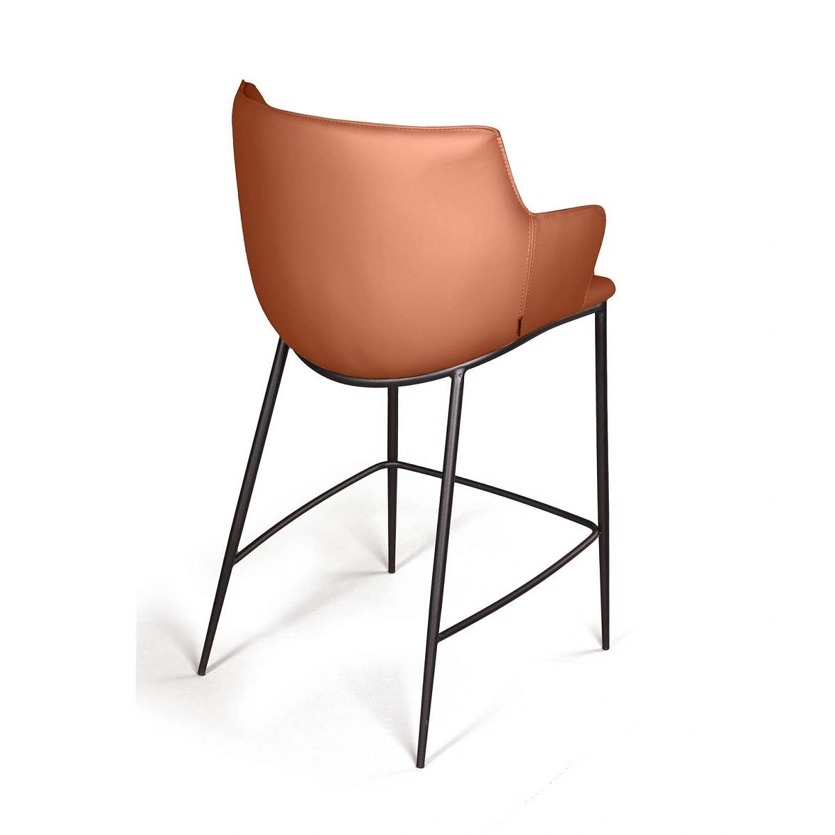 Стул полубарный Sofia, экокожа soft-touch, терракот изображение Стул полубарный Sofia, экокожа soft-touch, терракот фото