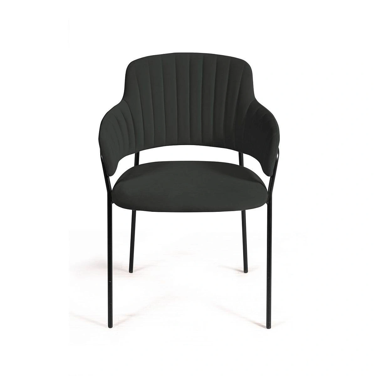 Стул Breeze, бархат антрацит 14 фото