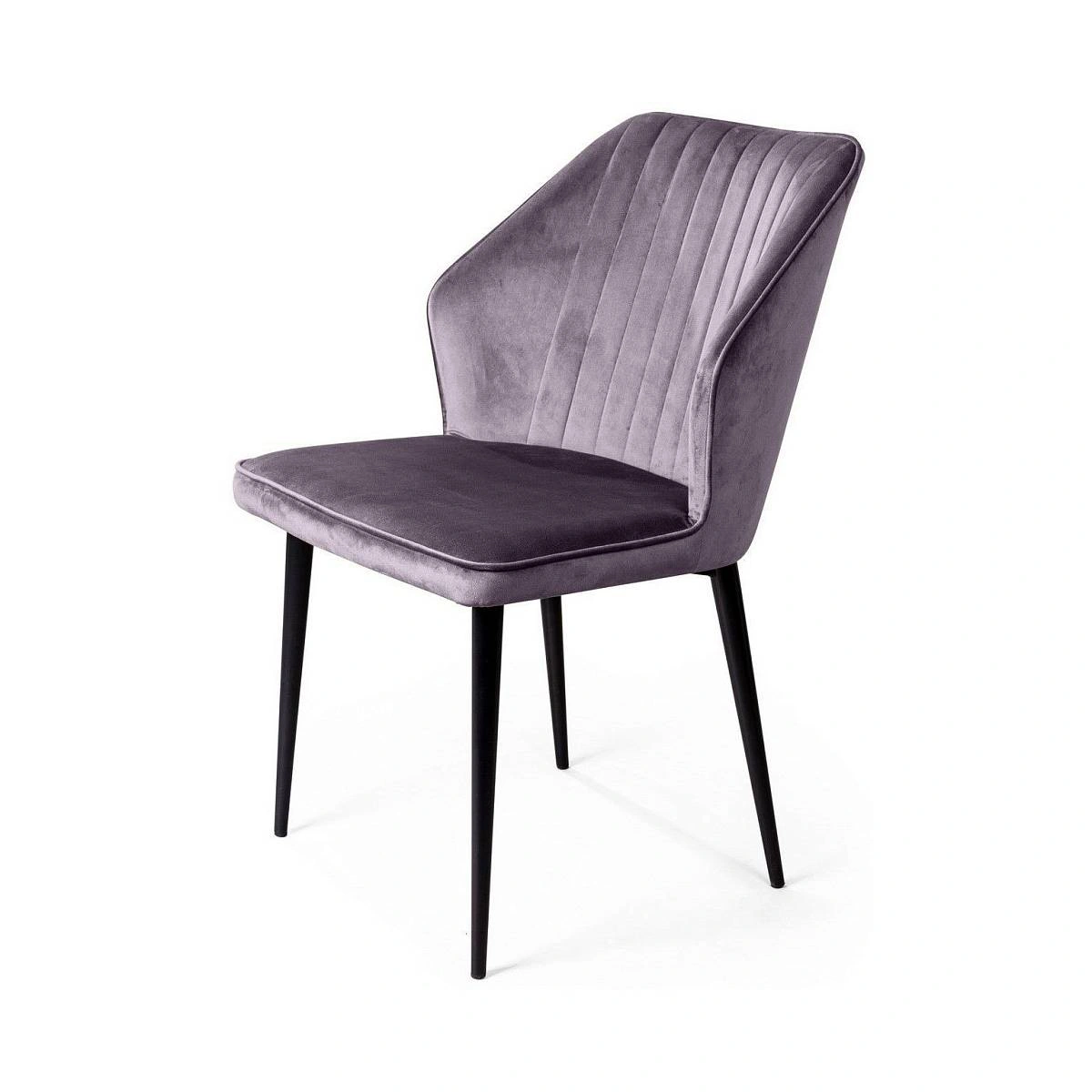 Стул Berg, бархат светло-серый 26 изображение Стул Berg, бархат светло-серый 26 фото