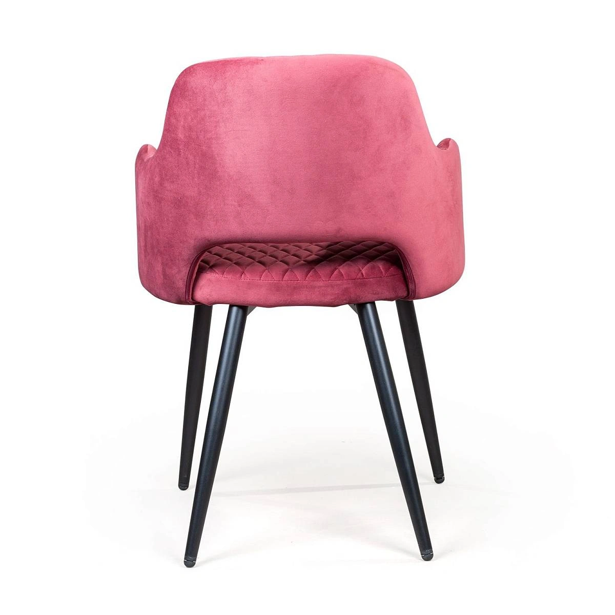 Стул с подлокотниками William, бархат винный изображение Стул с подлокотниками William, бархат винный фото