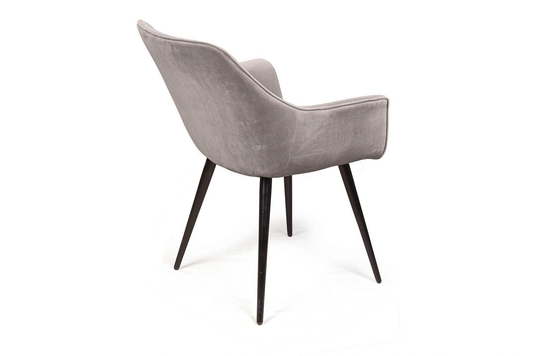 Стул Archi поворотный 90 градусов, функция возврата, антишум, бархат пепельно-бежевый 25, опора конус изображение Стул Archi поворотный 90 градусов, функция возврата, антишум, бархат пепельно-бежевый 25, опора конус фото