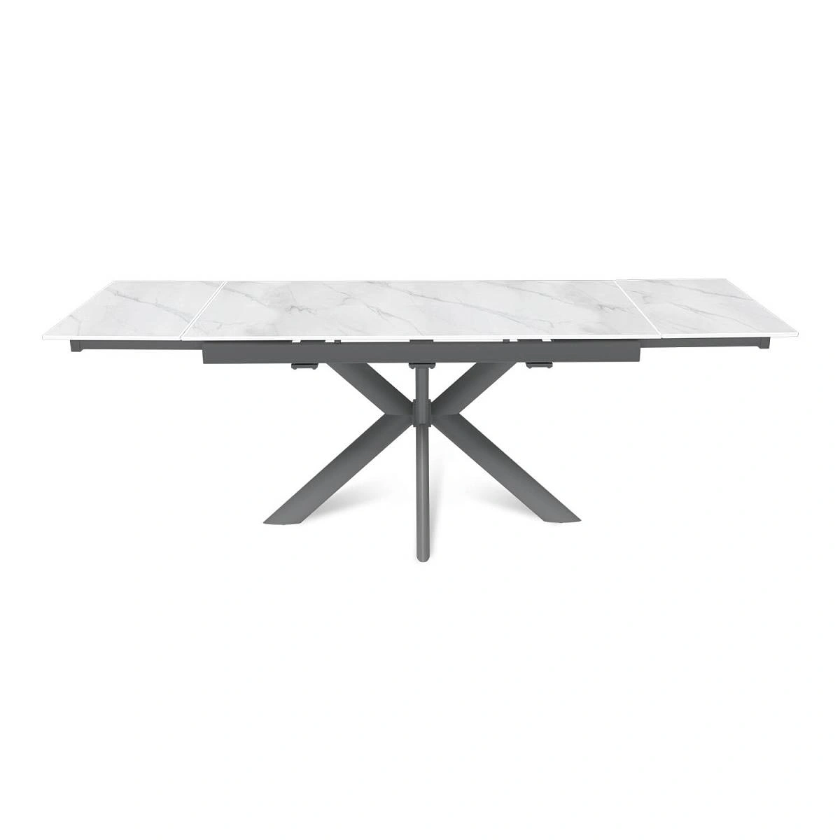 Стол раскладной Strong (140+40+40), керамика матовая Snow Mountain изображение Стол раскладной Strong (140+40+40), керамика матовая Snow Mountain фото