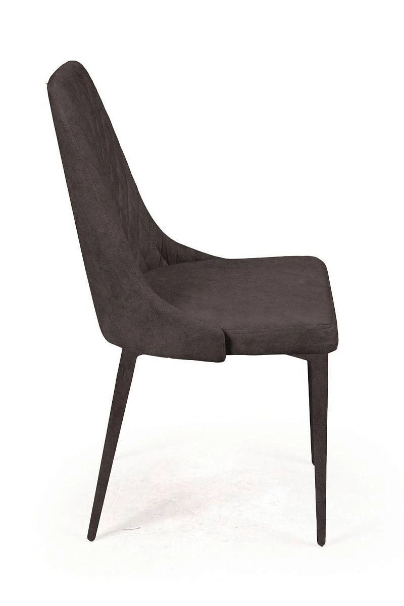 Стул CONNOR LUXE, бархат антрацит 14/конус фото