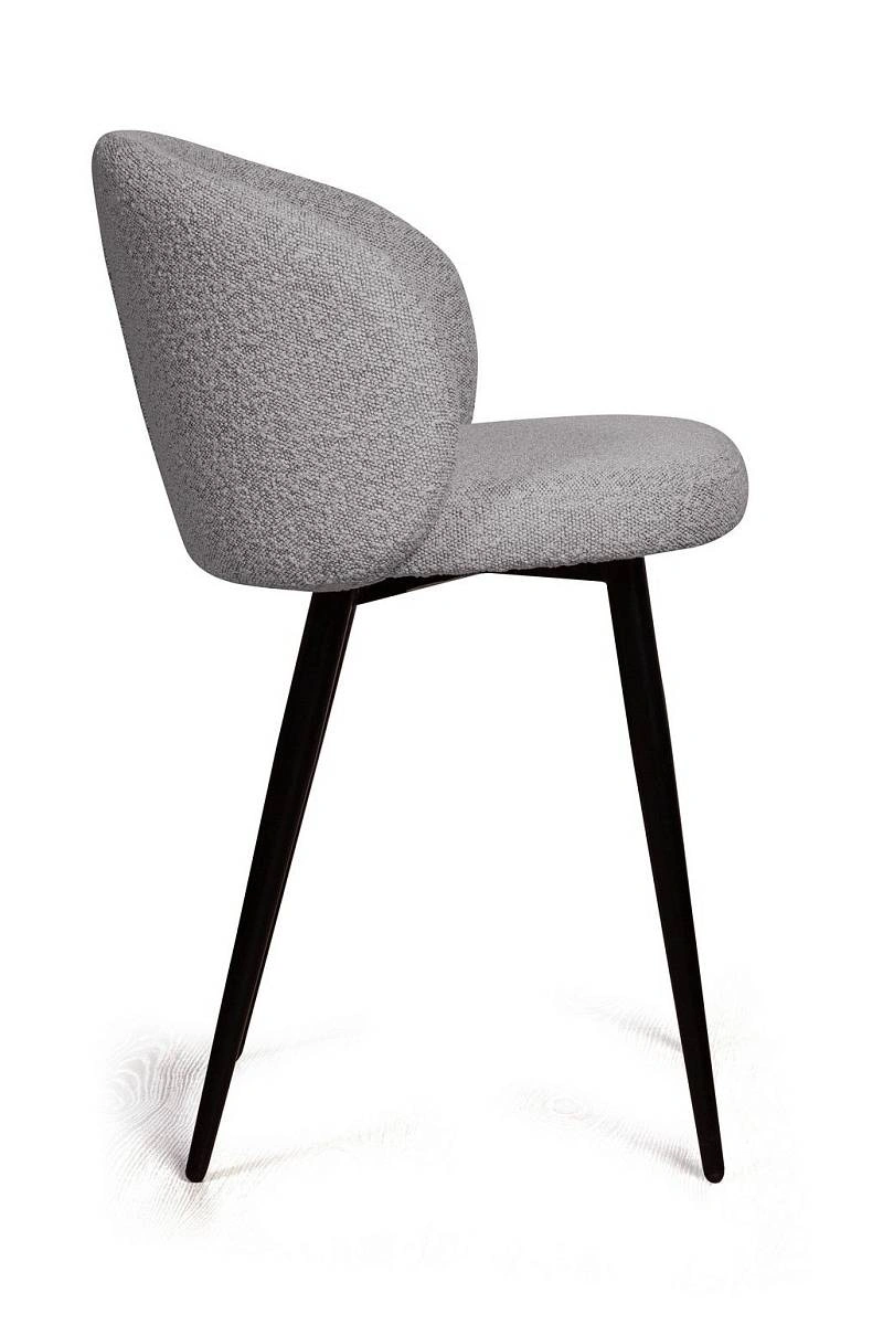 Стул Vito высокий, букле серый / опора конус фото