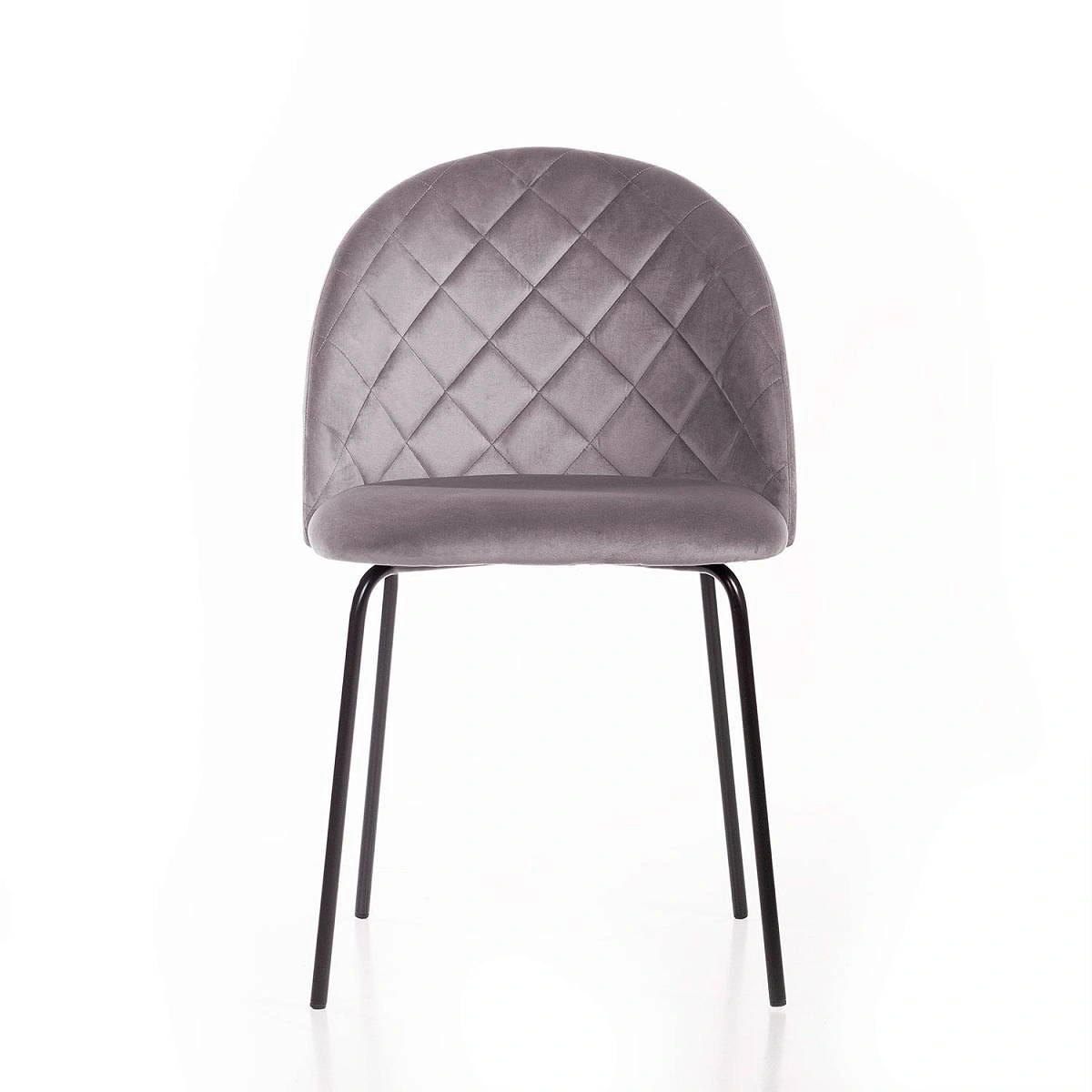 Стул Nord, бархат светло-серый 26 фото