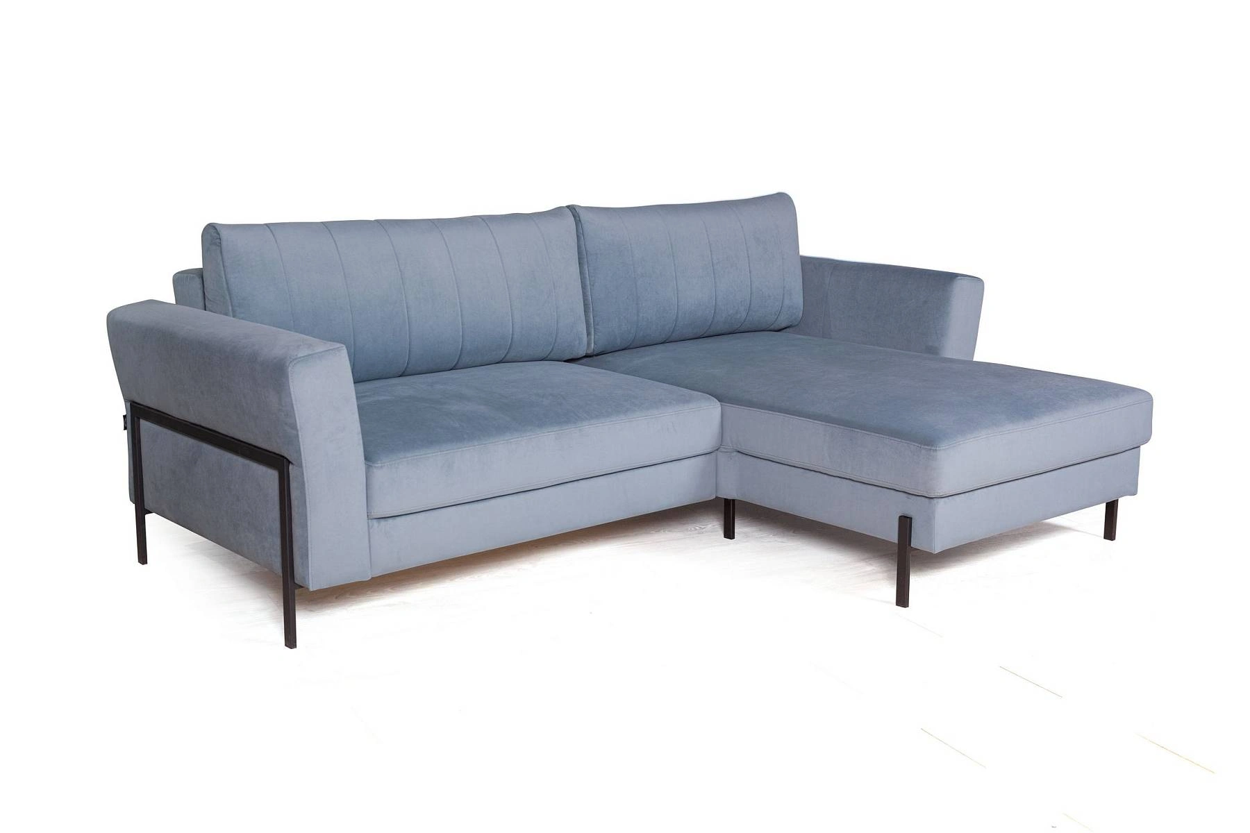 Fiji диван-кровать с шезлонгом, велюр изображение Fiji диван-кровать с шезлонгом, велюр фото