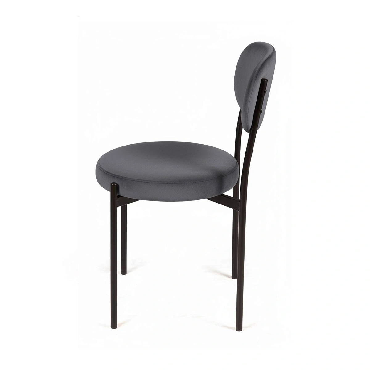 Стул Mason, комплект (4шт), бархат серый 27 фото