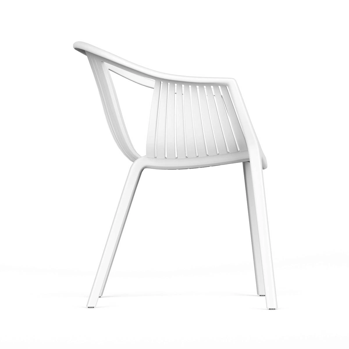 Стул с подлокотниками EPOS, (комплект 2 шт), пластик белый изображение Стул с подлокотниками EPOS, (комплект 2 шт), пластик белый фото