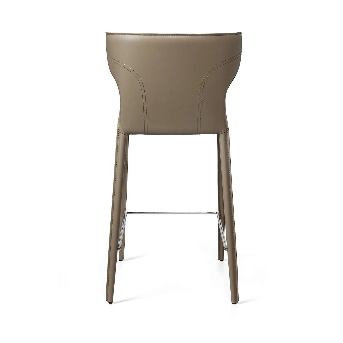 Стул полубарный Austin, кожа нуга изображение Стул полубарный Austin, кожа нуга фото