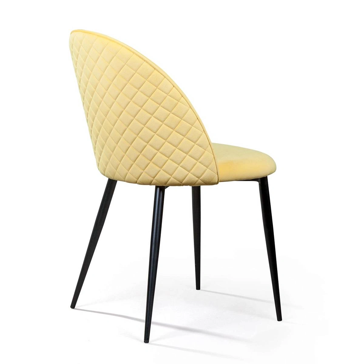 Стул Marcus, бархат желтый изображение Стул Marcus, бархат желтый фото