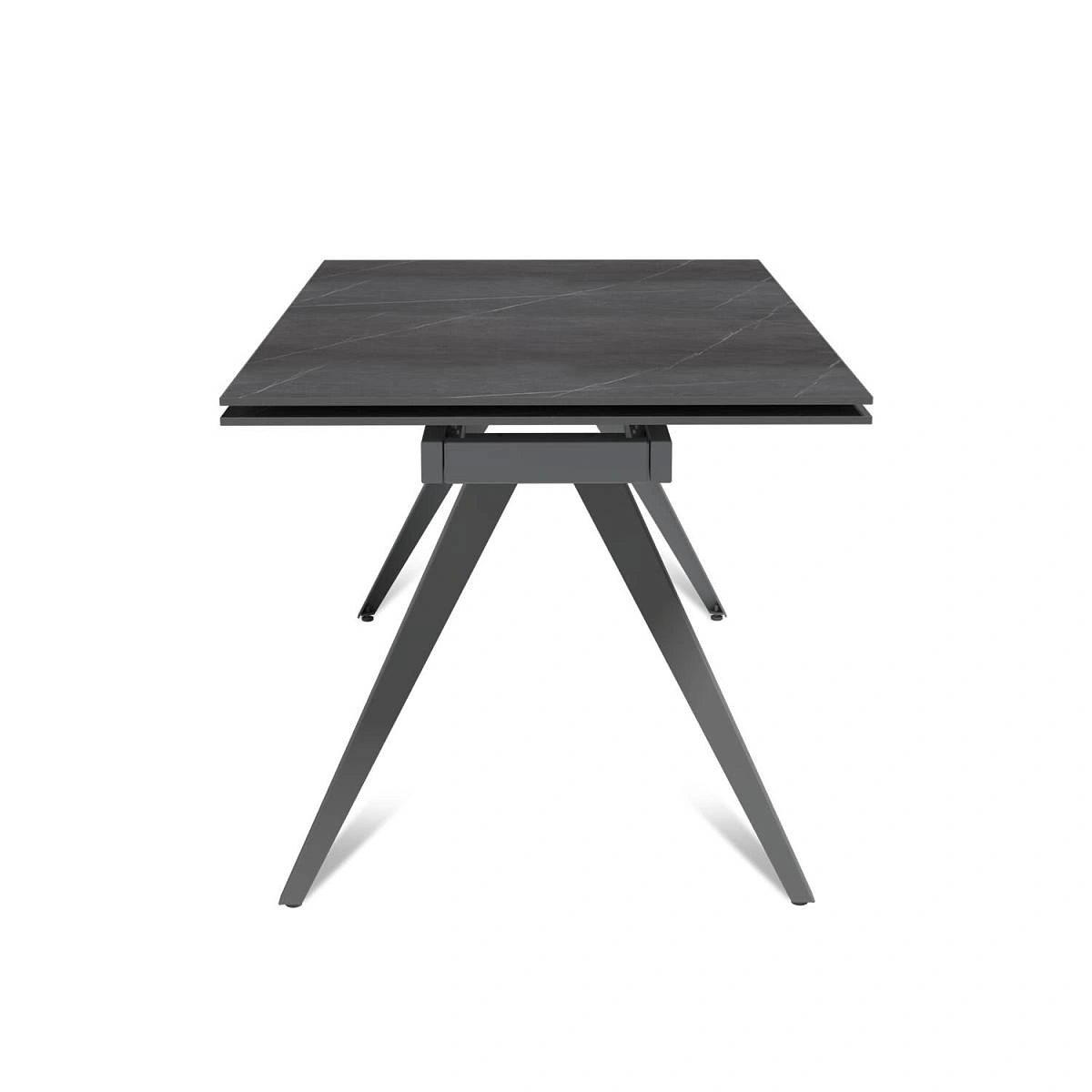 Стол раскладной Asti (160+40+40), керамика матовая Armani Grey изображение Стол раскладной Asti (160+40+40), керамика матовая Armani Grey фото