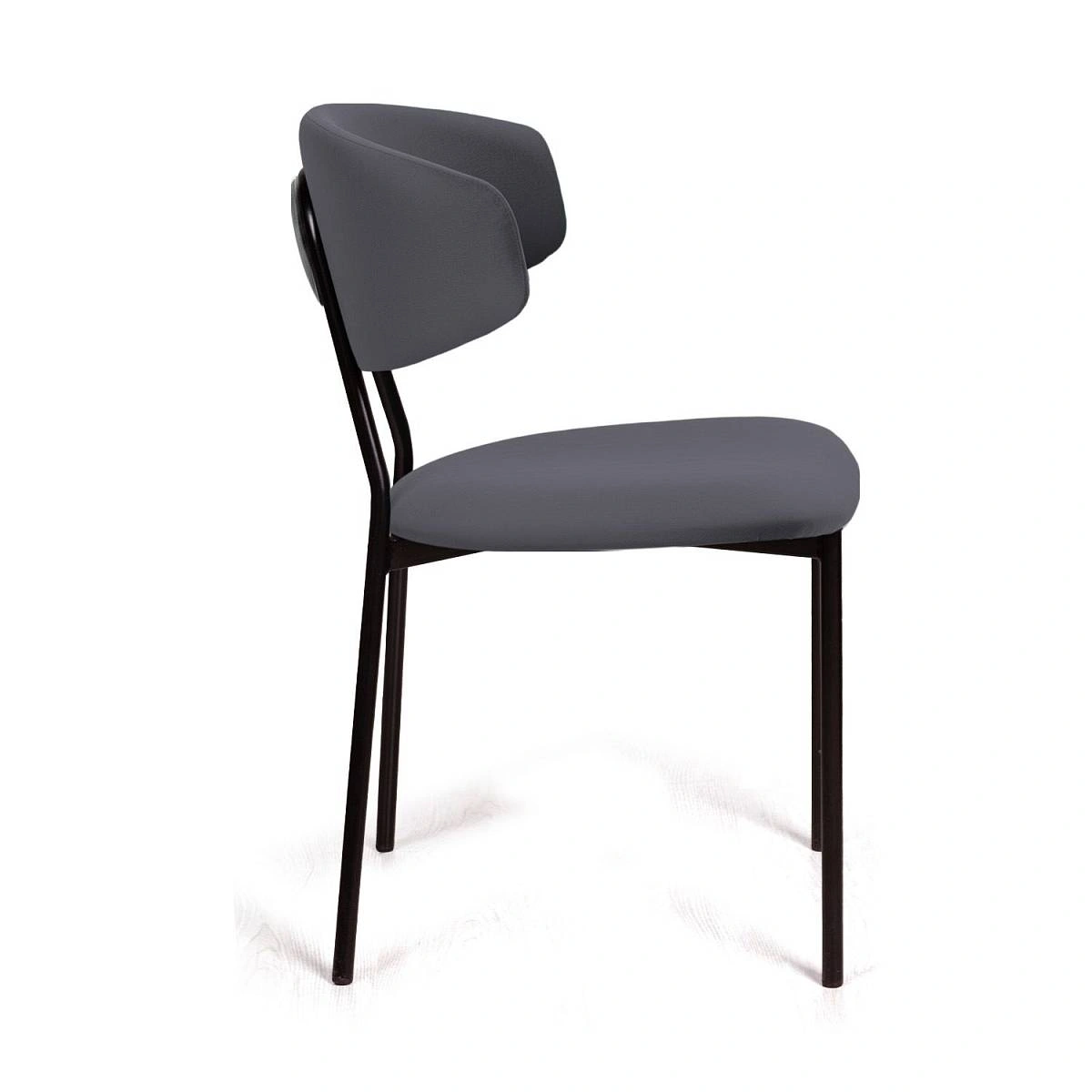 Стул Брэд, комплект (2 шт), бархат серый 27 фото