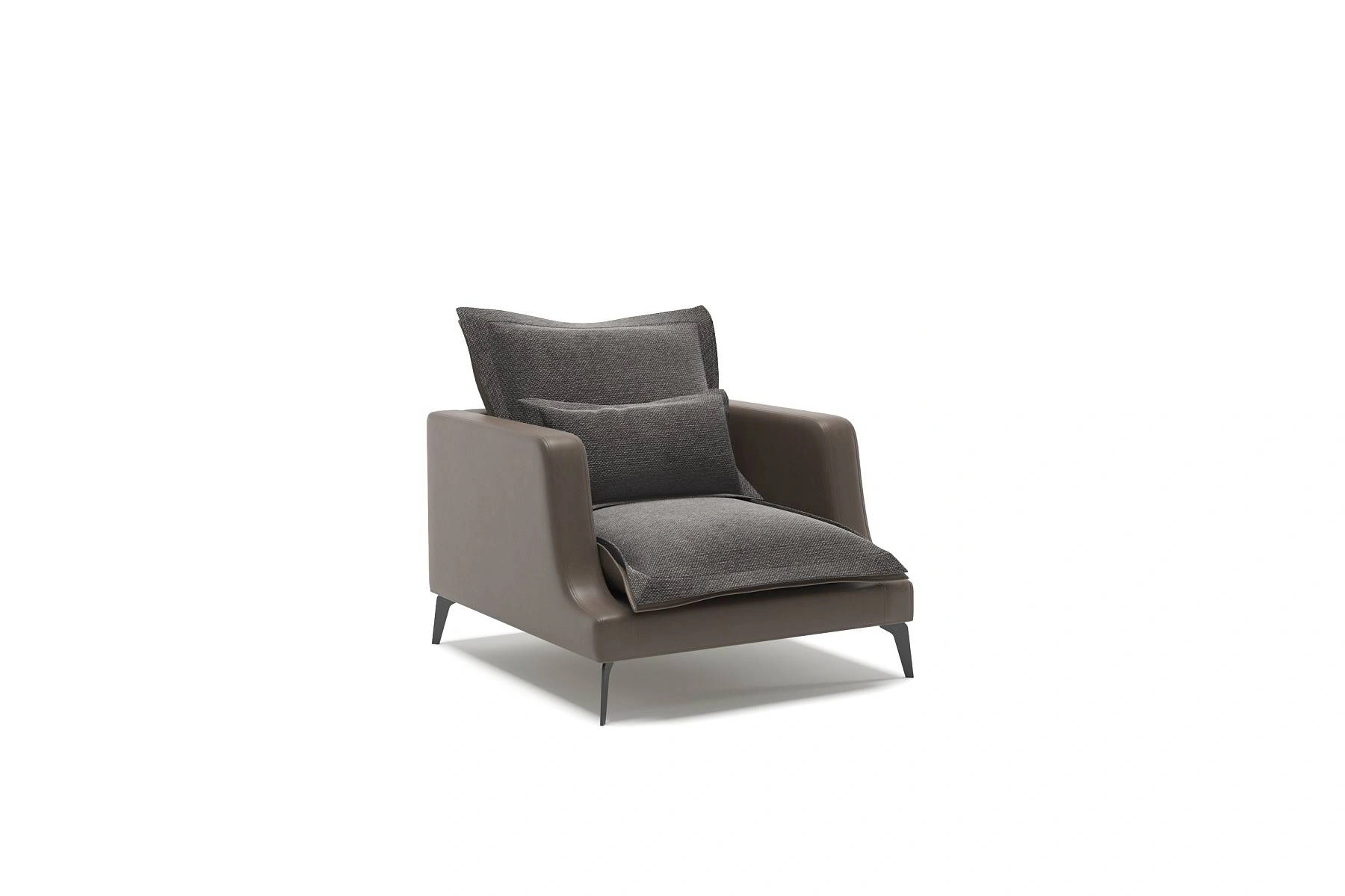 Rey кресло замша серый изображение Rey кресло замша серый фото