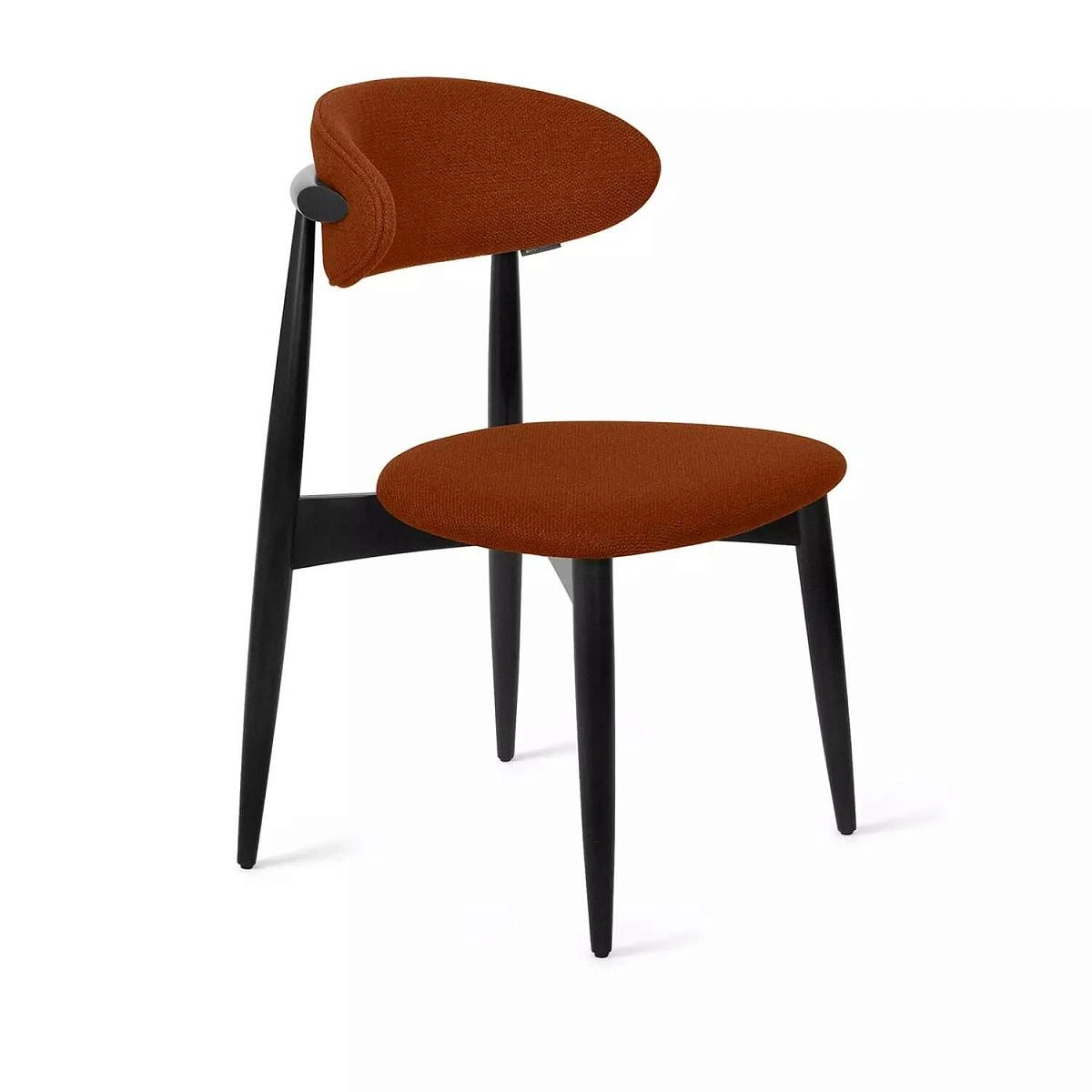 Стул Paolo, бук натуральный, рогожка, красный изображение Стул Paolo, бук натуральный, рогожка, красный фото