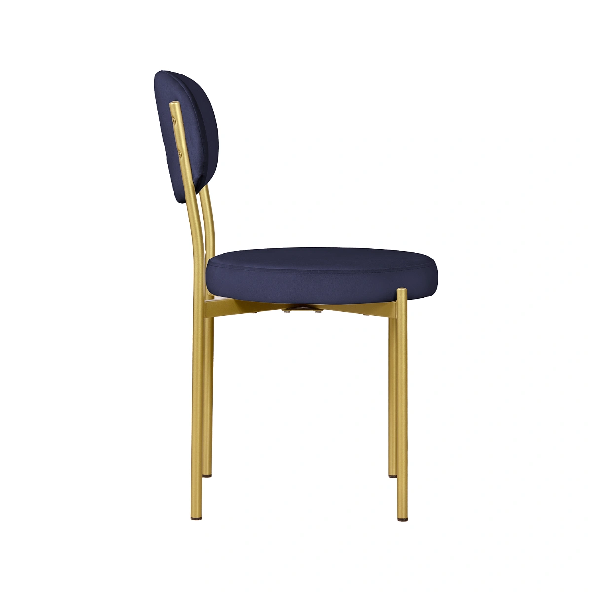 Стул Мейсон, комплект (4 шт), бархат 81 / опоры золото фото