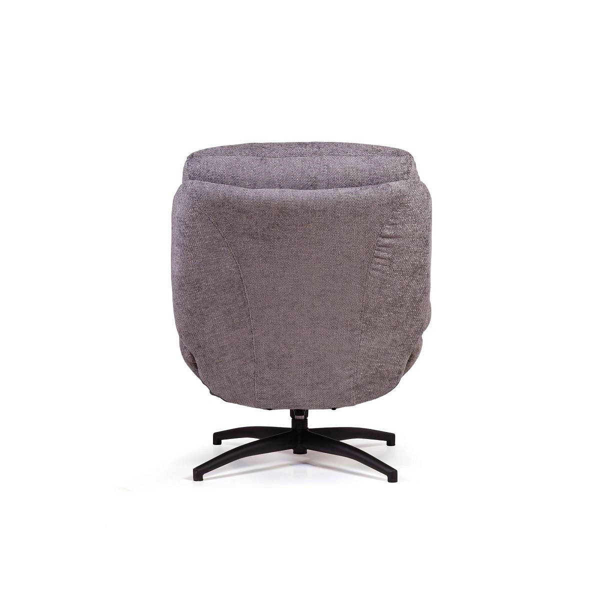 Кресло качалка с оттоманкой Magnus, серый изображение Кресло качалка с оттоманкой Magnus, серый фото