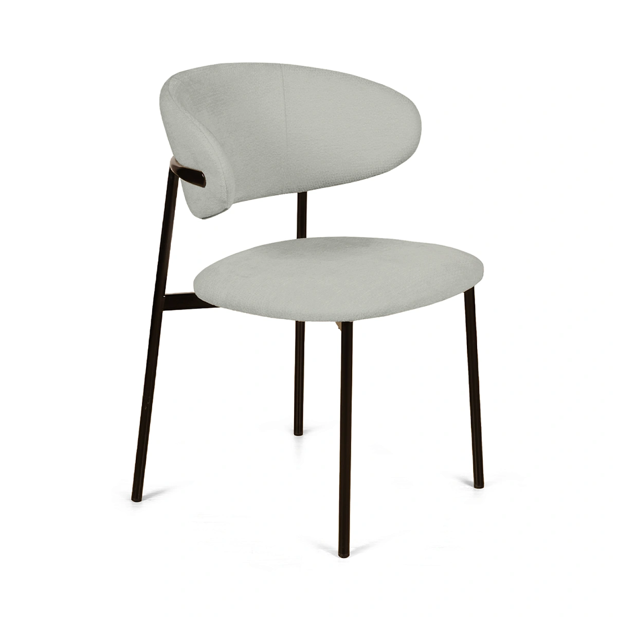 Стул Адель, комплект (2 шт), шенилл Reef silver фото