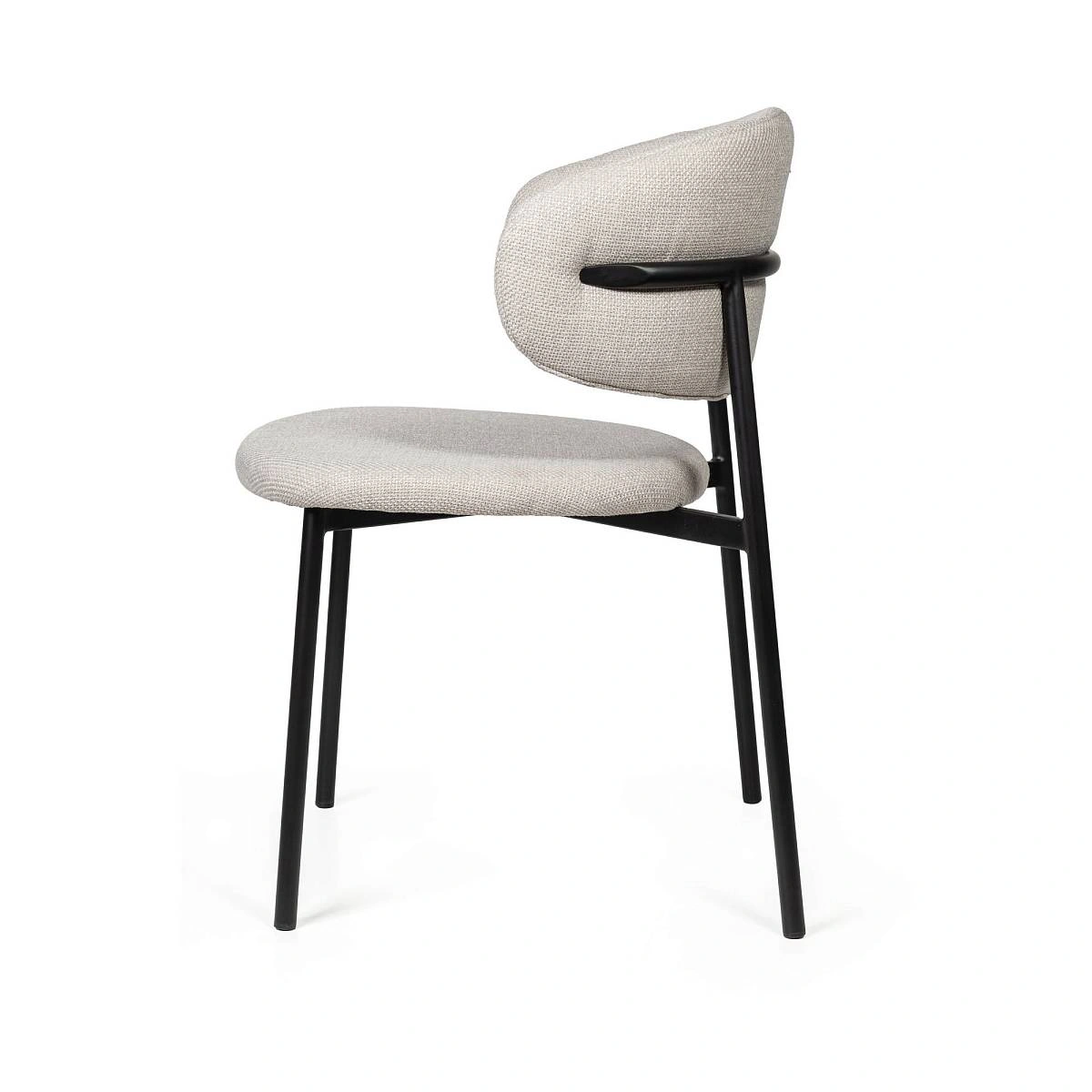 Стул Adele, ткань, светло-серый изображение Стул Adele, ткань, светло-серый фото