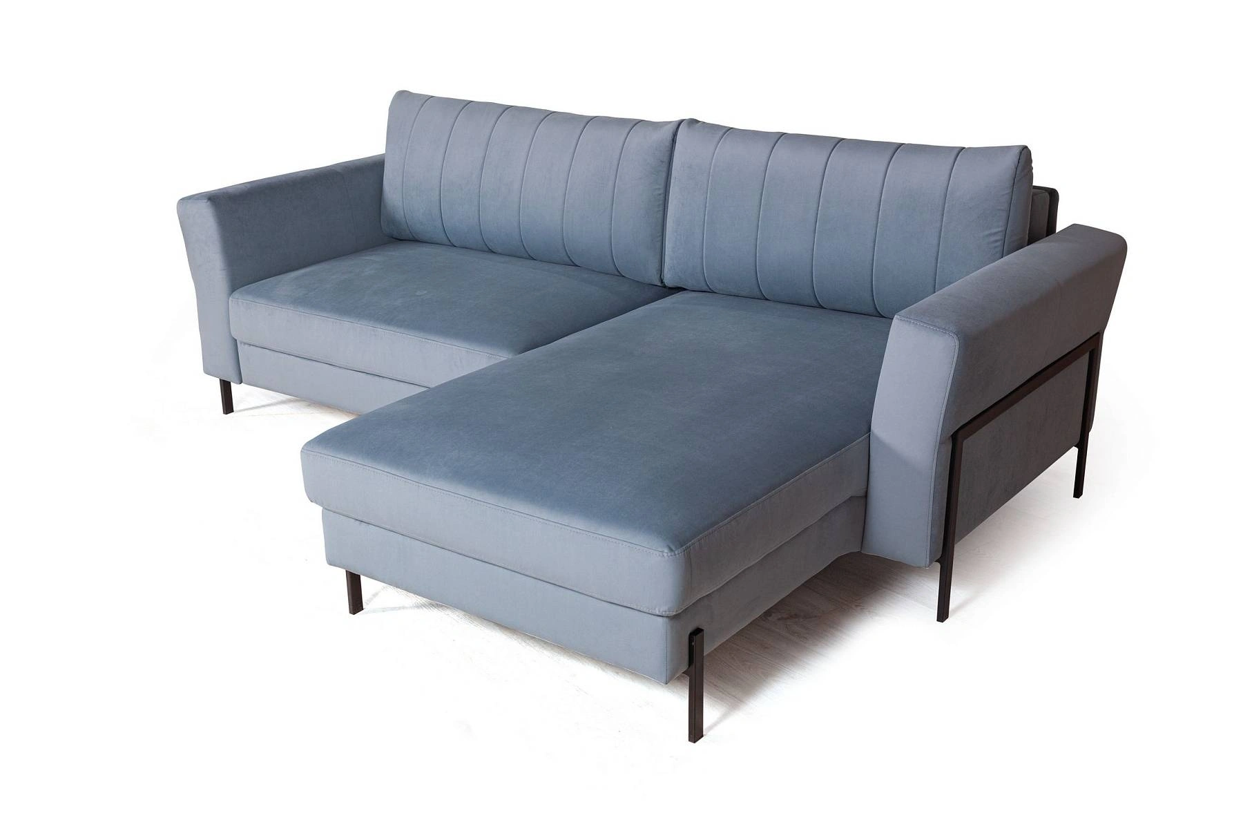 Fiji диван-кровать с шезлонгом, велюр изображение Fiji диван-кровать с шезлонгом, велюр фото