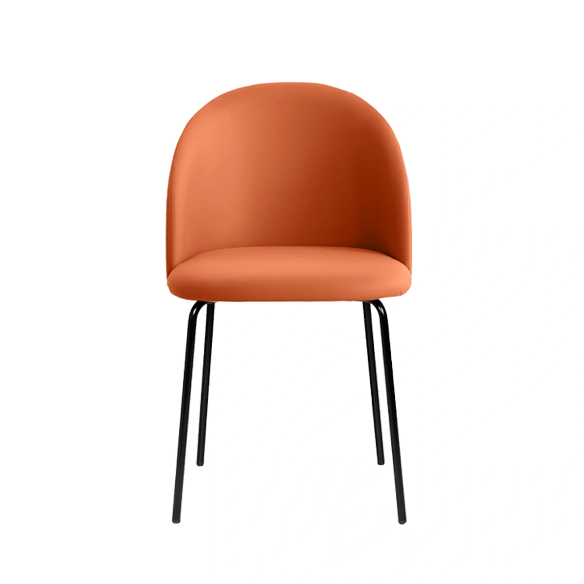 Стул Nord, комплект (2 шт), велюр фрост фокс / опора черная фото