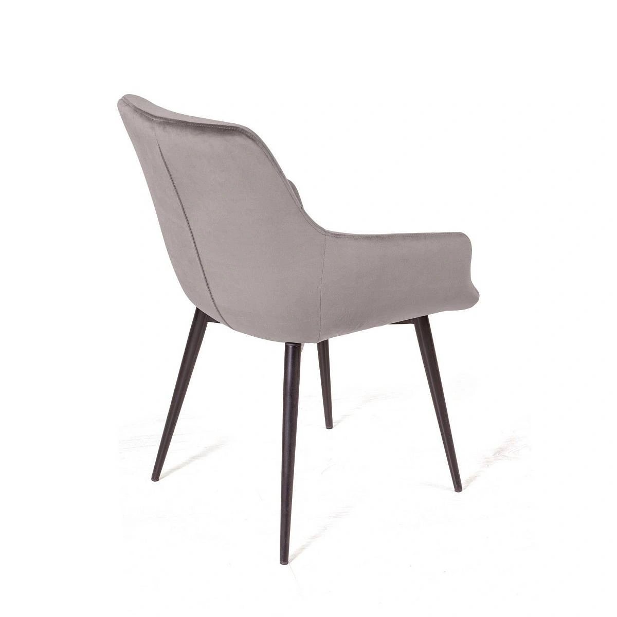 Стул Jordan, бархат светло-серый 26, опора конус изображение Стул Jordan, бархат светло-серый 26, опора конус фото