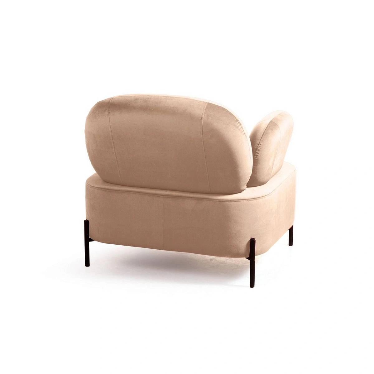 Кресло Dandy, бархат бежевый 5 изображение Кресло Dandy, бархат бежевый 5 фото