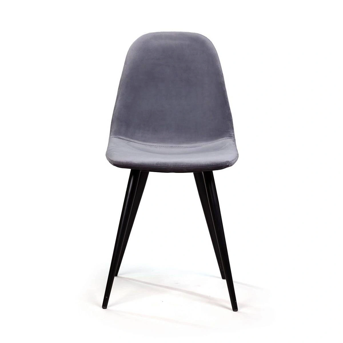 Стул TED, бархат серый 27 изображение Стул TED, бархат серый 27 фото