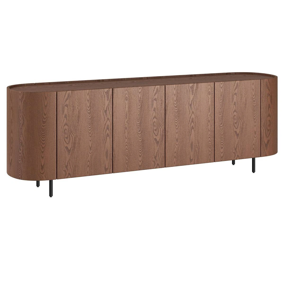 Bilbo комод, темный орех / шпон фото