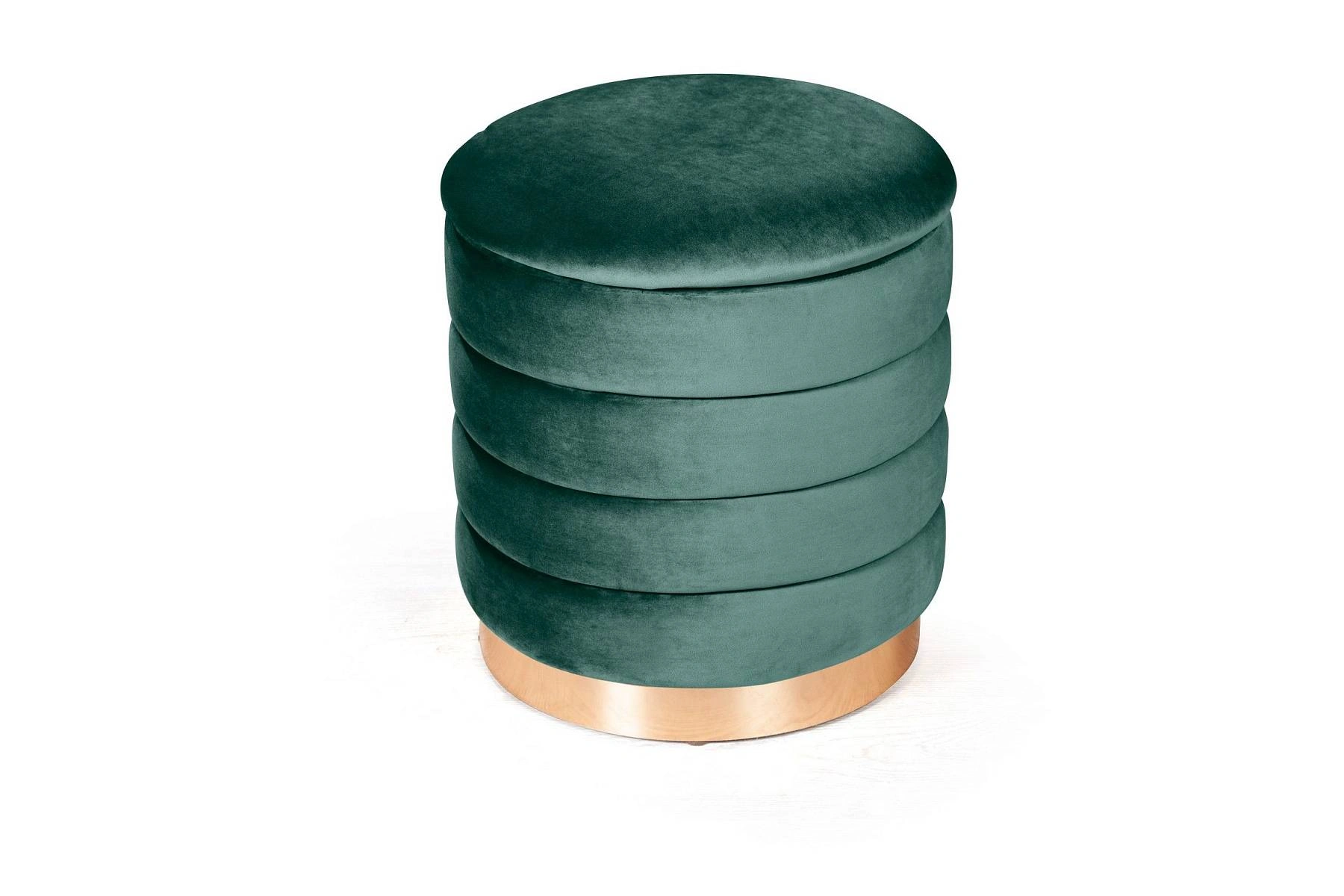 Пуф Fred small, бархат зеленый 19 изображение Пуф Fred small, бархат зеленый 19 фото