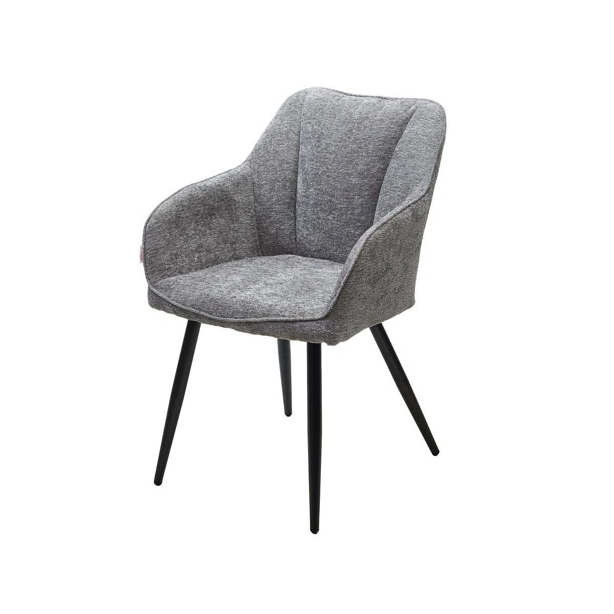 Стул Push, шенилл серый изображение Стул Push, шенилл серый фото