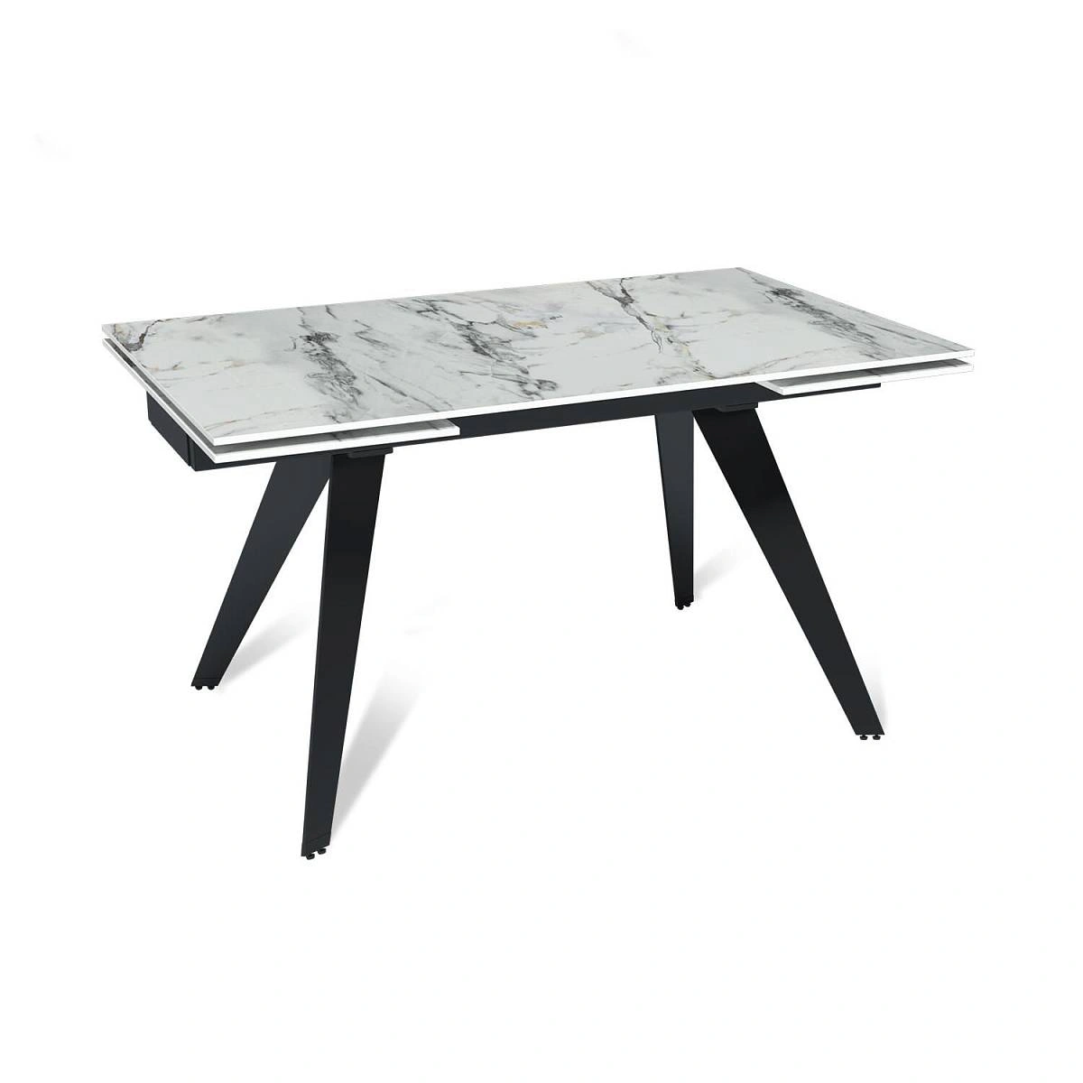 Стол раскладной Rhein (140+40+40), керамика глянцевая Ice Jade изображение Стол раскладной Rhein (140+40+40), керамика глянцевая Ice Jade фото