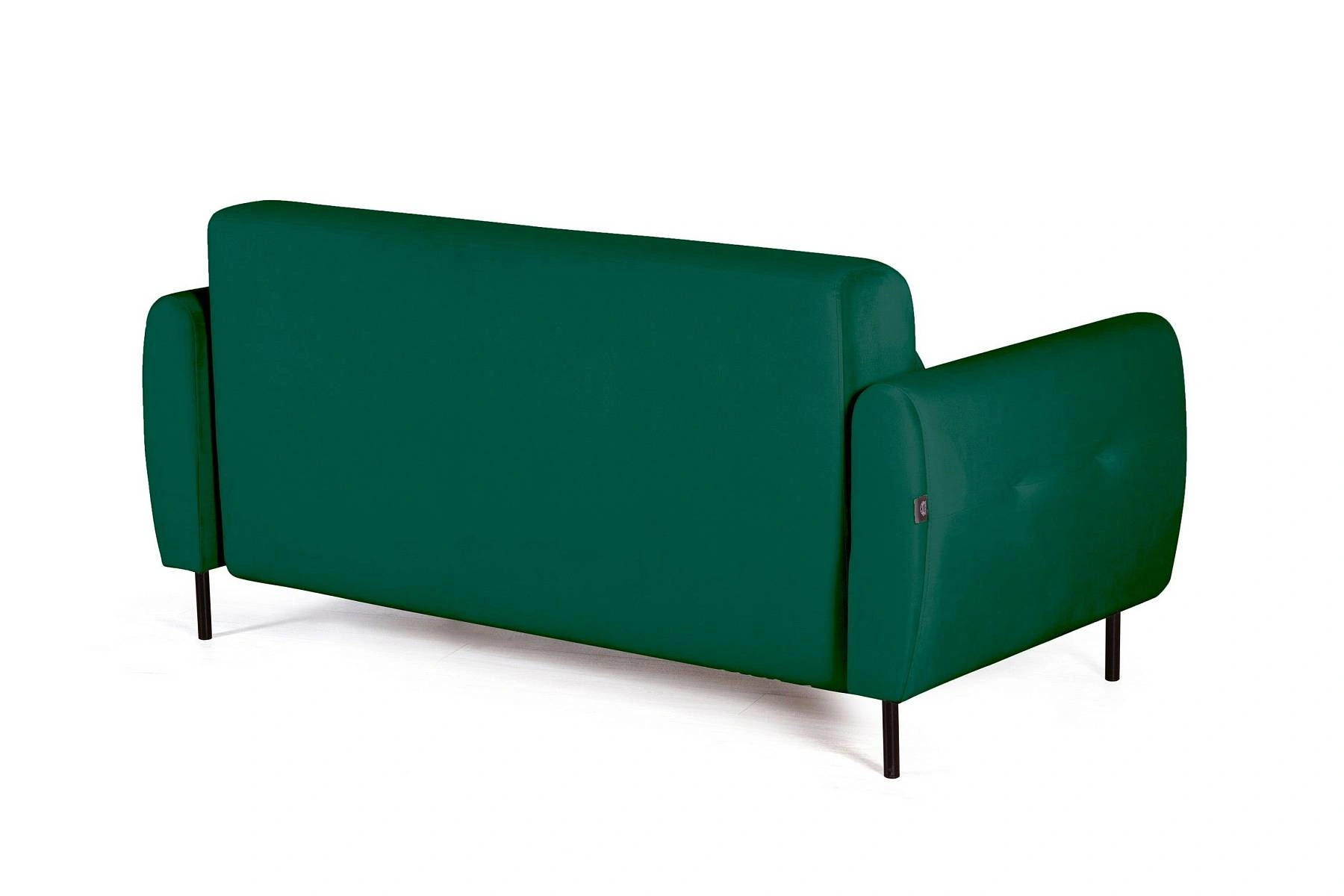 Siena диван-кровать прямой с подлокотниками, бархат зеленый 19 изображение Siena диван-кровать прямой с подлокотниками, бархат зеленый 19 фото