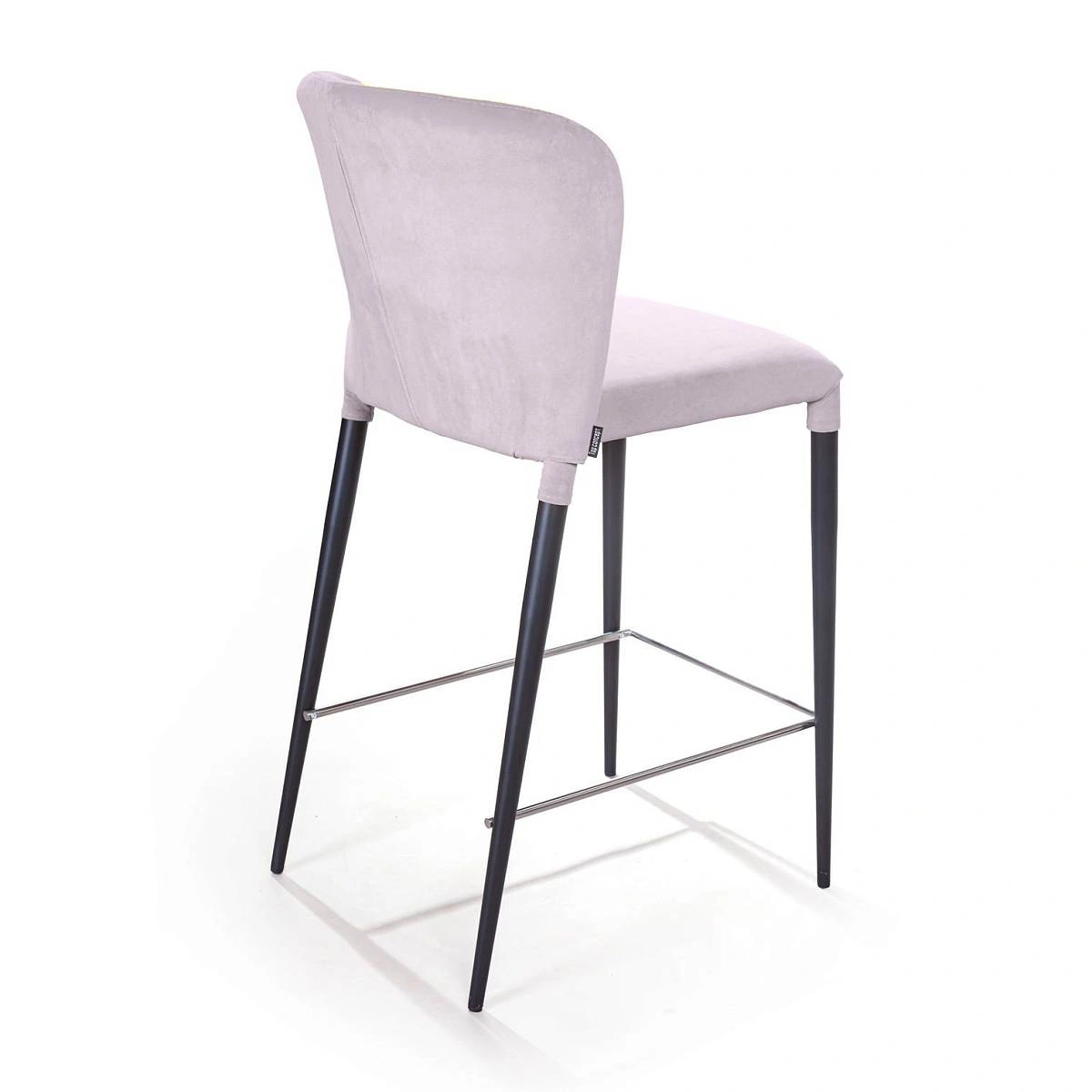 Стул полубарный Albert в шортиках, платиново-серый изображение Стул полубарный Albert в шортиках, платиново-серый фото