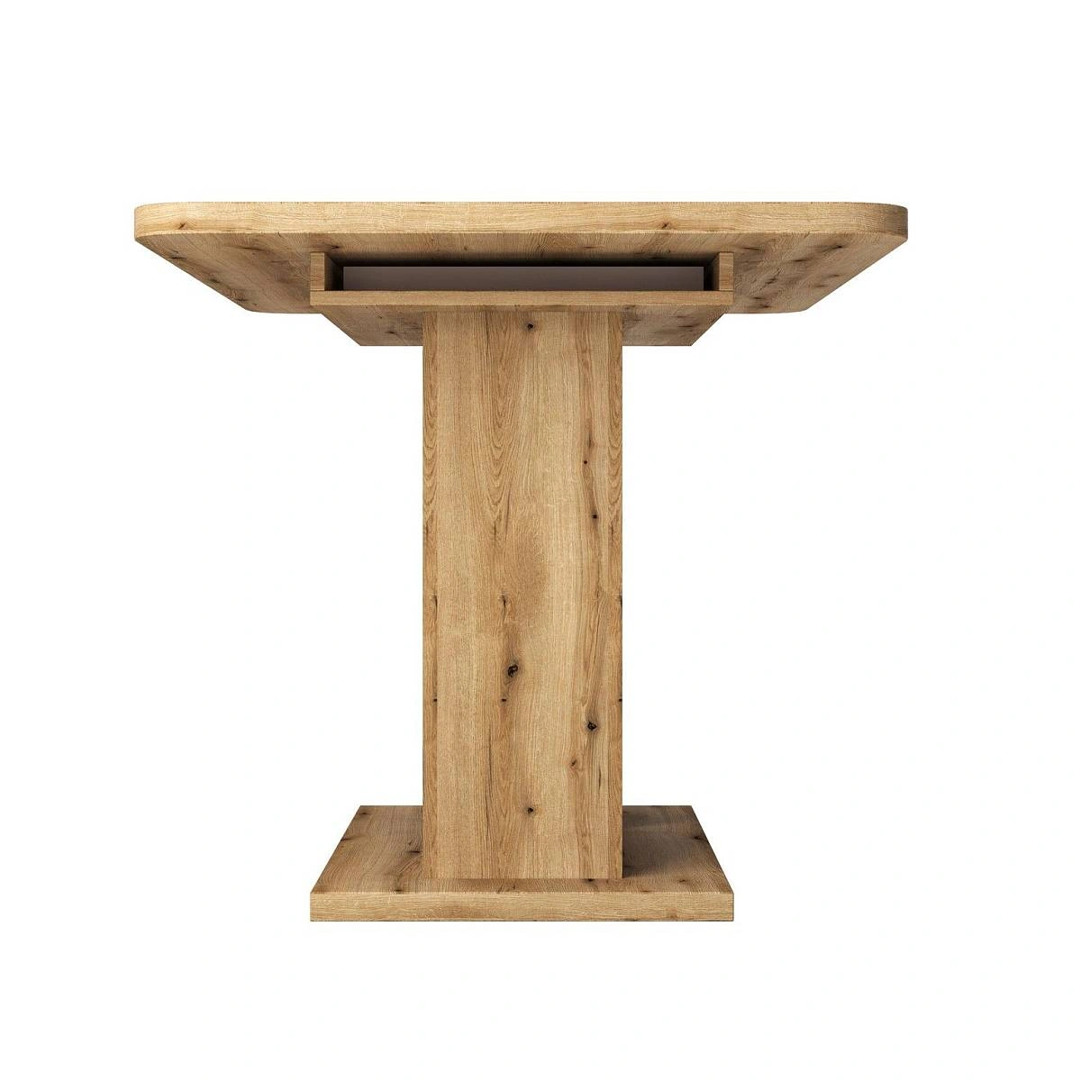 Стол обеденный Toscana (120+40) дуб эвок прибрежный/глиняный серый изображение Стол обеденный Toscana (120+40) дуб эвок прибрежный/глиняный серый фото