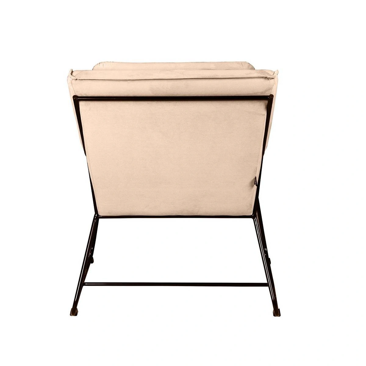 Кресло Alex, бархат бежевый 5 изображение Кресло Alex, бархат бежевый 5 фото