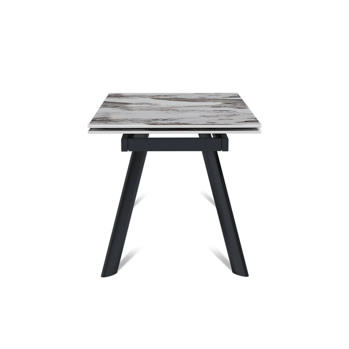 Стол раскладной Stone (120+30+30), керамика глянцевая Pandora изображение Стол раскладной Stone (120+30+30), керамика глянцевая Pandora фото