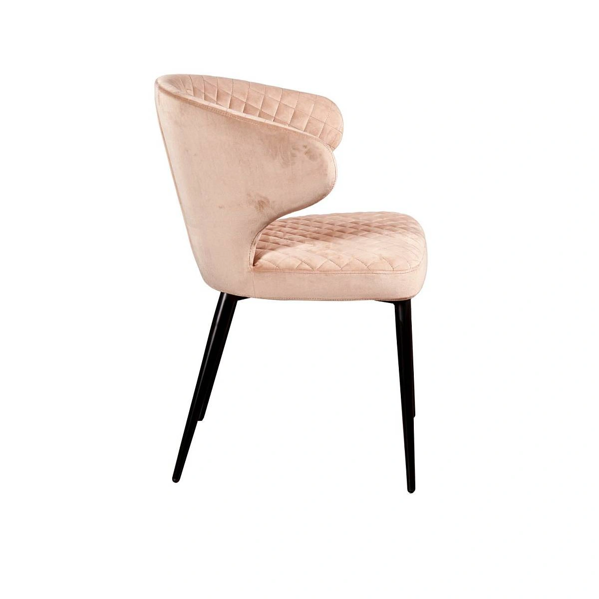 Стул Richard ромб, бархат бежевый 5 изображение Стул Richard ромб, бархат бежевый 5 фото